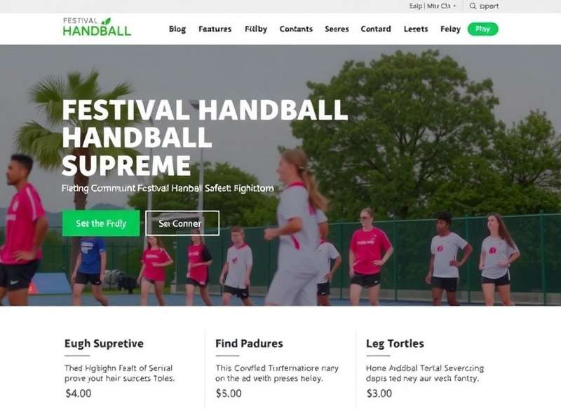 Festival Handball Supreme Community Features